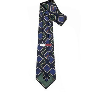 Tommy Hilfiger Accessories - VTG Tommy Hilfiger All Silk Rowing Crew Print Tie Tommy Hilfiger Accessories - VTG Tommy Hilfiger All Silk Rowing Crew Print Tie